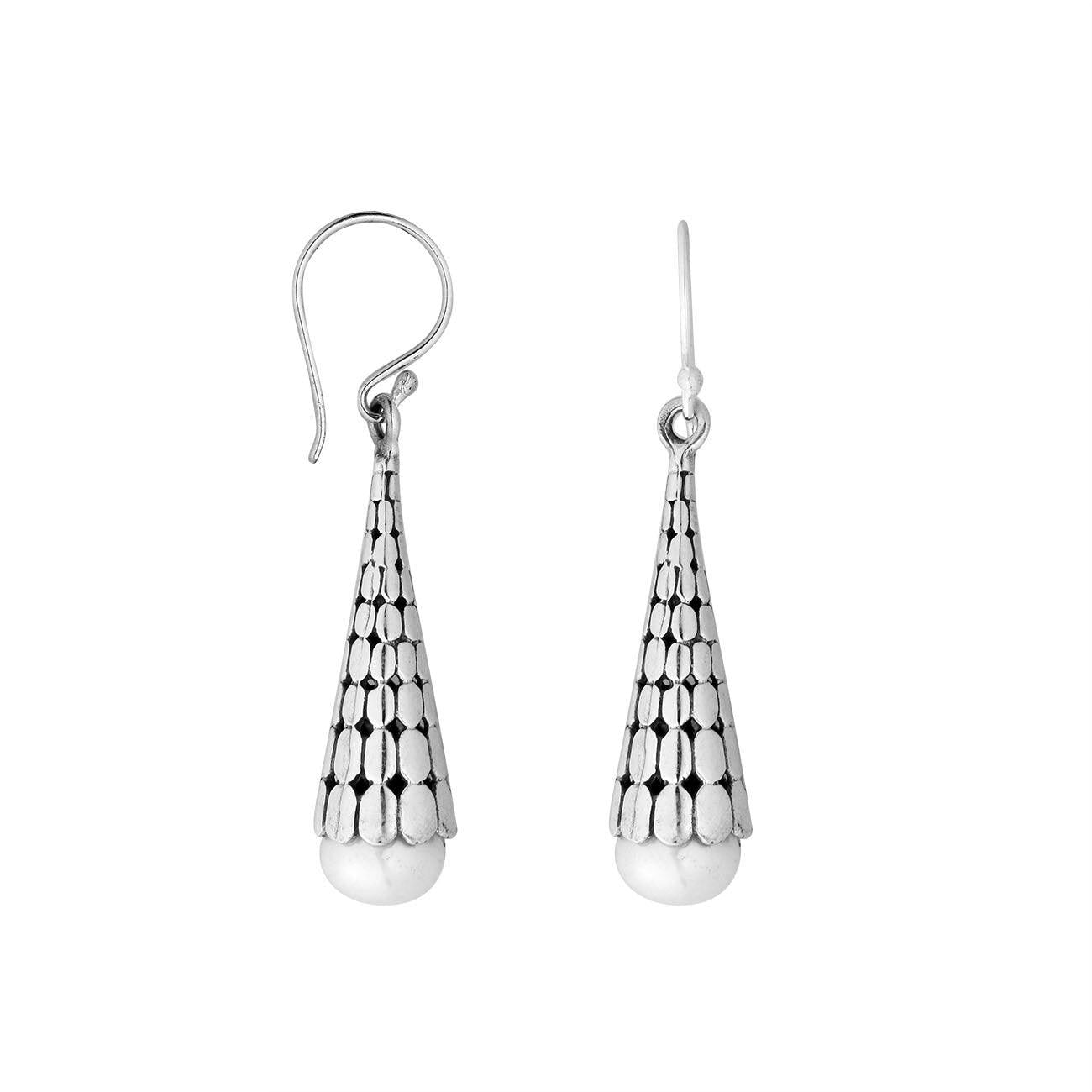 Silver water drop on sale earrings