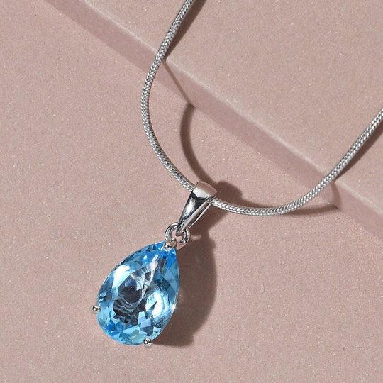 Explore the sparkle in serenity with "Blue Topaz" - The November Birthstone - Inspiring Jewellery