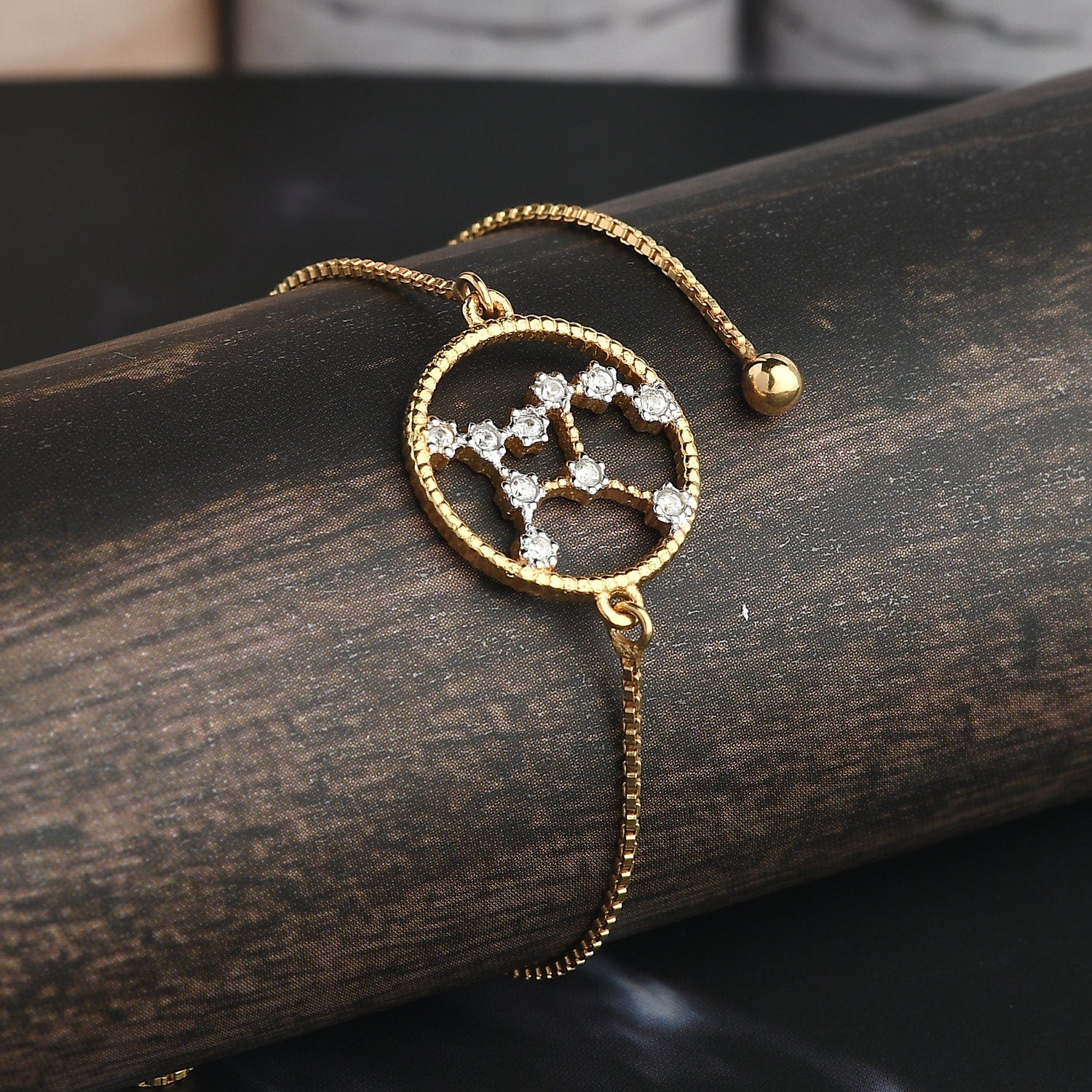 Genuine Virgo Constellation 925 Silver Bracelet | Star Sign Bracelet | Astrology bracelet | Zodiac Bracelet for Women | Gift for her