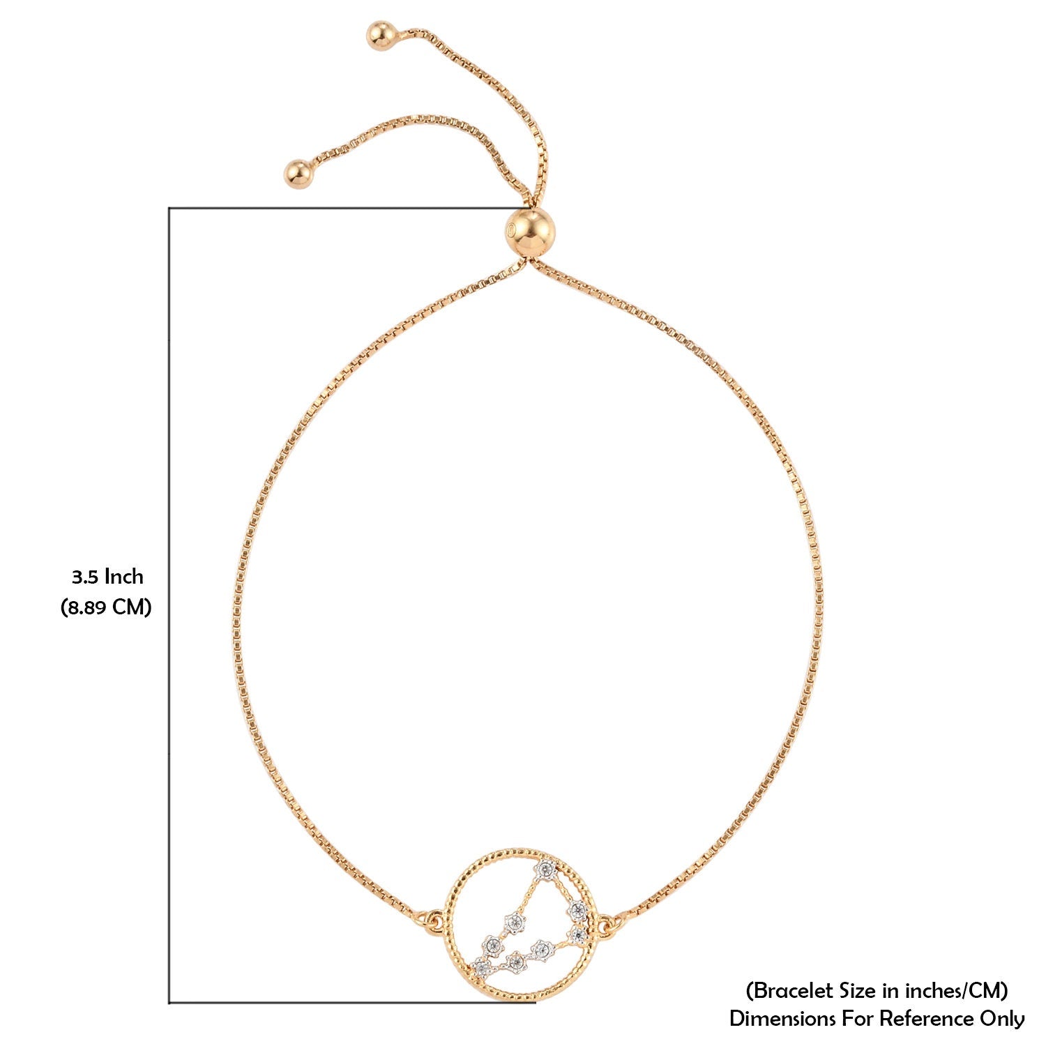 Genuine Capricorn Constellation 925 Silver Bracelet | Star Sign Bracelet | Astrology bracelet | Zodiac Bracelet for Women | Gift for her