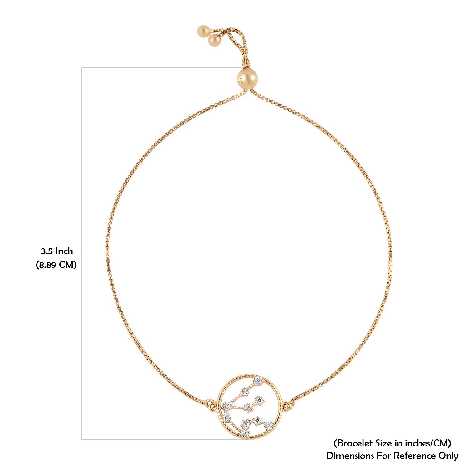 Genuine Aquarius Constellation 925 Silver Bracelet | Star Sign Bracelet | Astrology bracelet | Zodiac Bracelet for Women | Gift for her