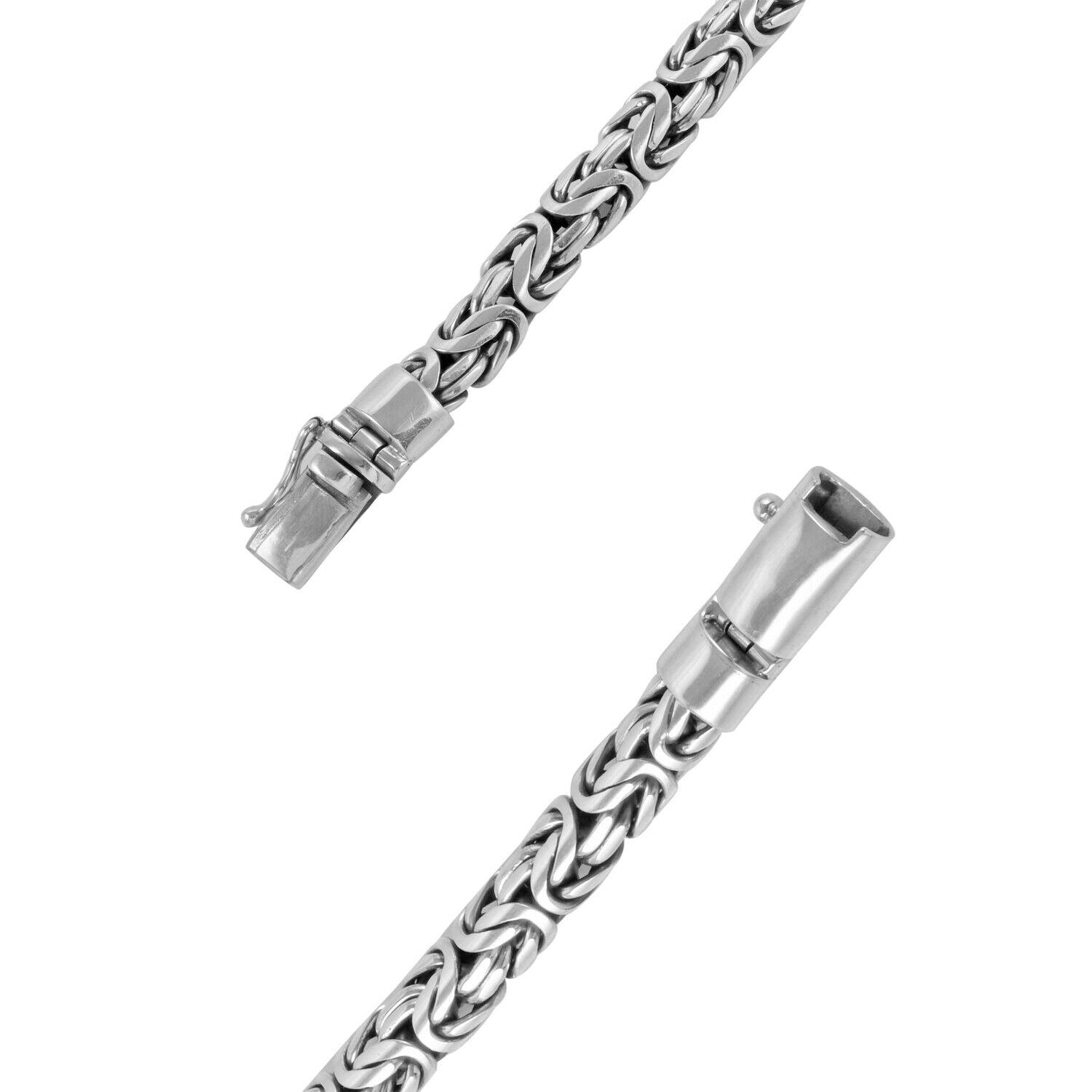 925 Sterling Silver chain bracelet, Handcrafted shops , Silver 925, 8.5 inch, Byzantin